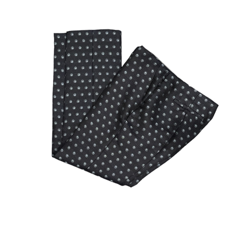 Armani Collezioni silk blend pants navy blue sz 6